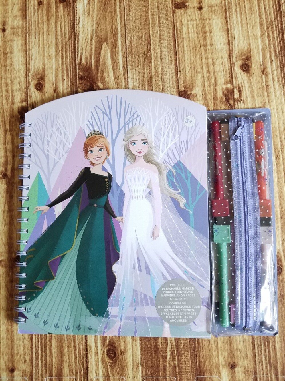 Disney Frozen 2 Art Activity Set Notebook Markers